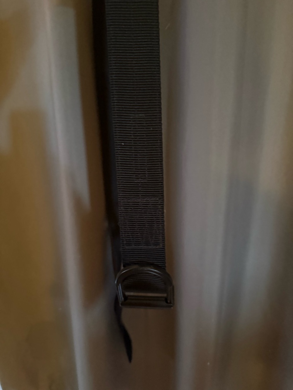 5.11 Tactical Black Webbing Belt with Branded Patch